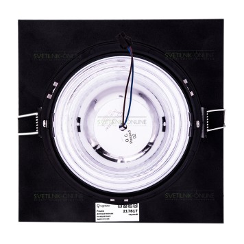 Светильник точечный Lightstar Intero 111 Quadro Черный одна лампа-2