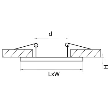 Рамка Lightstar Intero 111 Quadro 217817-1