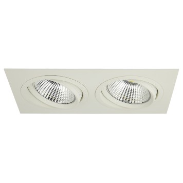 Светильник точечный Lightstar Intero 111 Quadro Белый две лампы-3