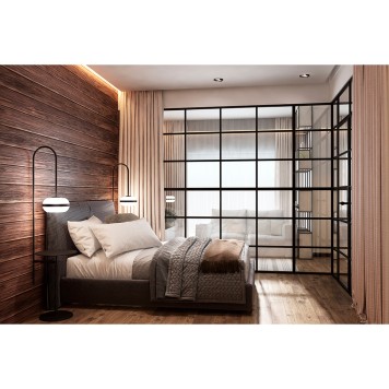 Светильник точечный Lightstar Intero 111 Round Черный с белым одна лампа-2