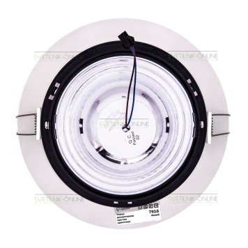 Светильник точечный Lightstar Intero 111 Round Черный с белым одна лампа-5