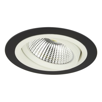 Светильник точечный Lightstar Intero 111 Round Белый с черным одна лампа-4