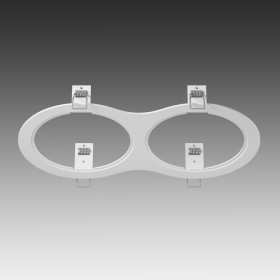 Рамка Lightstar Intero 111 Double Round 217926