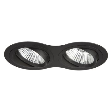 Светильник точечный Lightstar Intero 111 Round Черный две лампы-4