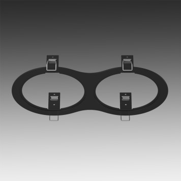 Рамка Lightstar Intero 111 Double Round 217927