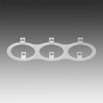 Рамка Lightstar Intero 111 Triple Round 217936