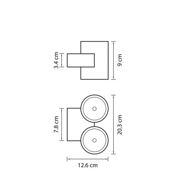 Уличный настенный светильник Lightstar Paro 362674-1