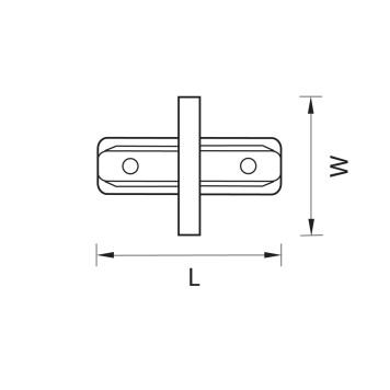 Соединитель прямой Lightstar Barra 501107-1