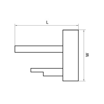 Заглушка концевая Lightstar Barra 502167-2