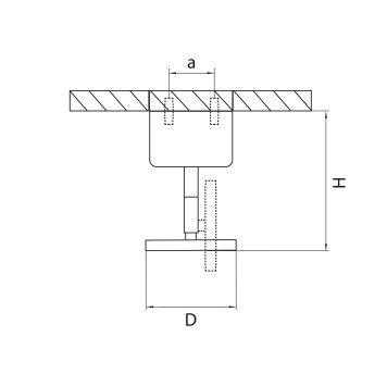 Поворотное крепление Lightstar Rullo 590006-3