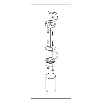 Люстра Lightstar Rullo 590057+214437-1