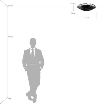 Светильник потолочный Lightstar Murano glass 601050-3