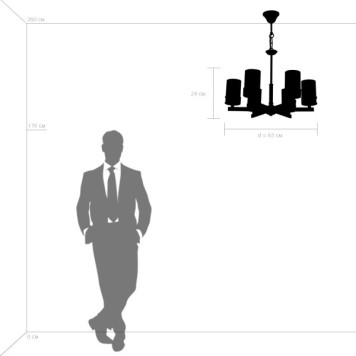 Люстра Lightstar Cero 731067-7