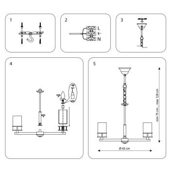 Люстра Lightstar Cero 731067-9