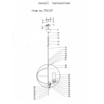 Люстра Lightstar Cero 731147-3