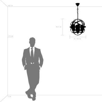 Люстра Lightstar Cero 731147-7