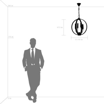 Люстра Lightstar Cero 731247-8