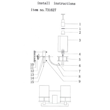 Бра Lightstar Cero 731627-6