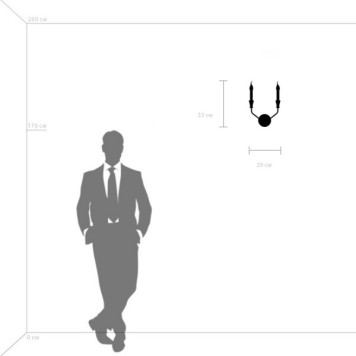 Бра Lightstar Ragno 732527-1