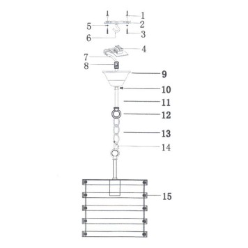 Люстра Lightstar Epsilon 735010-1