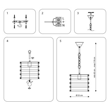 Люстра Lightstar Epsilon 735010-8