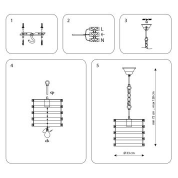 Люстра Lightstar Epsilon 735030-8