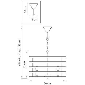 Люстра Lightstar Epsilon 735050-2