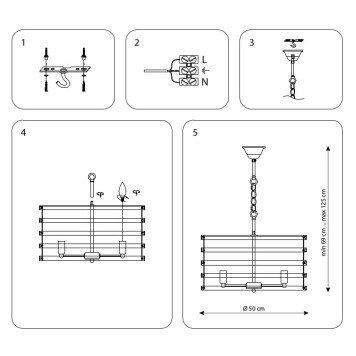 Люстра Lightstar Epsilon 735050-8