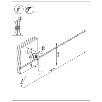 Бра Lightstar Undine 738527-1