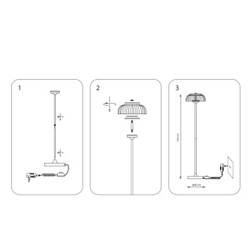 Торшер Lightstar Acrile 738773-4
