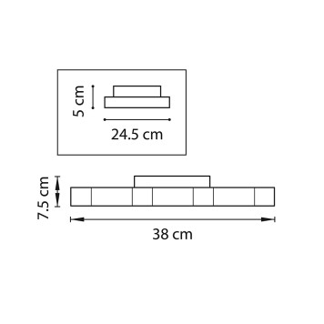 Светильник потолочный Lightstar Favo 750071-2