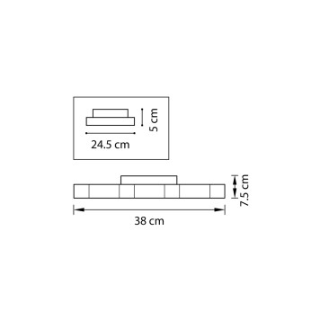 Светильник потолочный Lightstar Favo 750074-3