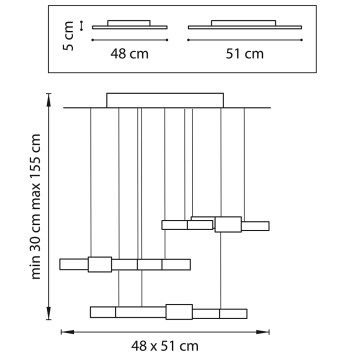 Люстра Lightstar Favo 750222-4