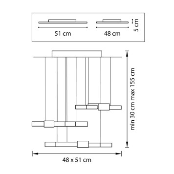 Люстра Lightstar Favo 750223-2