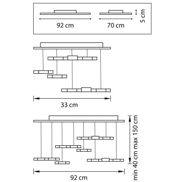 Люстра Lightstar Favo 750263-3