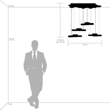 Люстра Lightstar Favo 750264-2