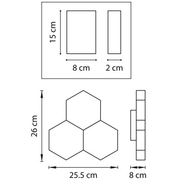 Бра Lightstar Favo 750631-1