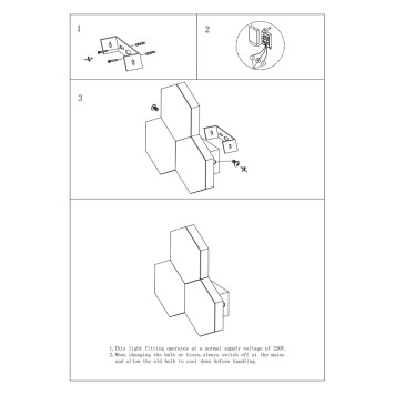 Бра Lightstar Favo 750632-4
