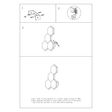 Бра Lightstar Favo 750641-3