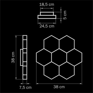 Бра Lightstar Favo 750674-1