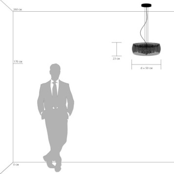 Люстра Lightstar Acquario 752084-1