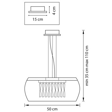 Люстра Lightstar Acquario 752084-2