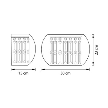 Бра Lightstar Acquario 753634-3