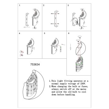 Бра Lightstar Acquario 753634-4