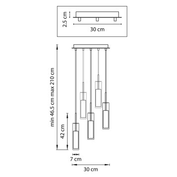 Люстра Lightstar Cilino 756052-3