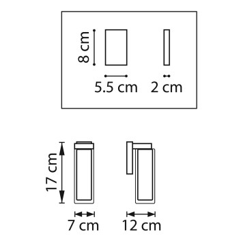 Бра Lightstar Cilino 756614-4
