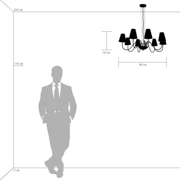 Люстра Lightstar Diafano 758082-4
