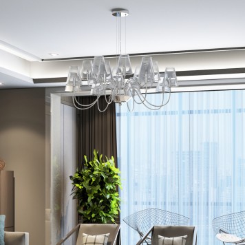 Люстра Lightstar Diafano 758164-7