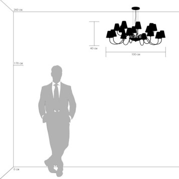 Люстра Lightstar Diafano 758167-1