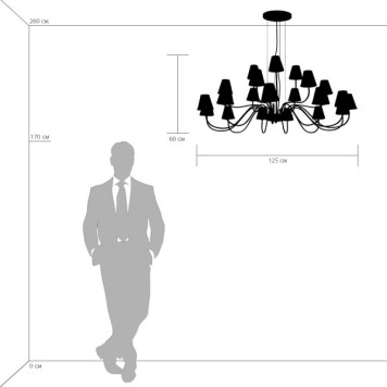 Люстра Lightstar Diafano 758217-2